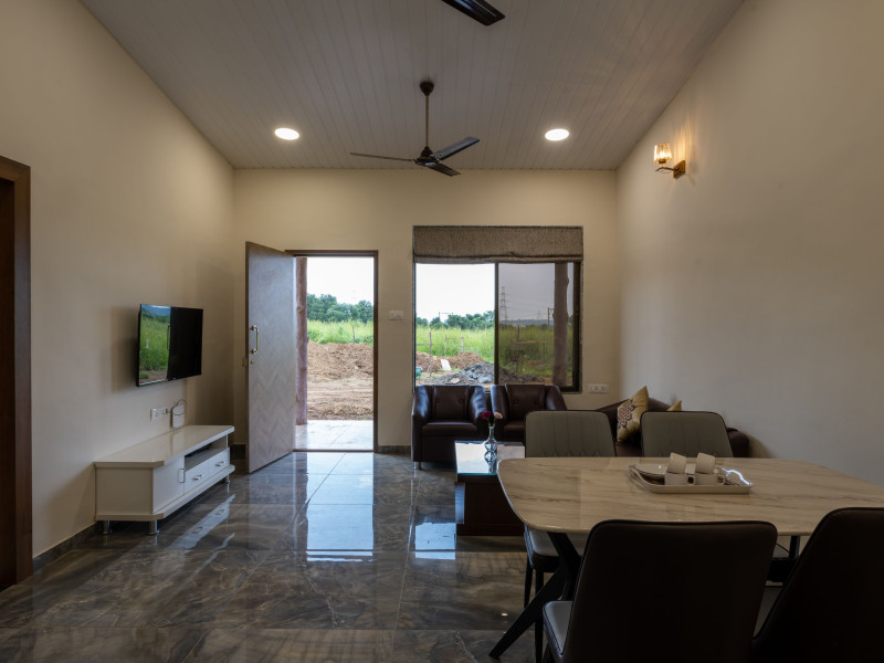 Hill Rock Resort and Villas,a 2BHK Brown Villa